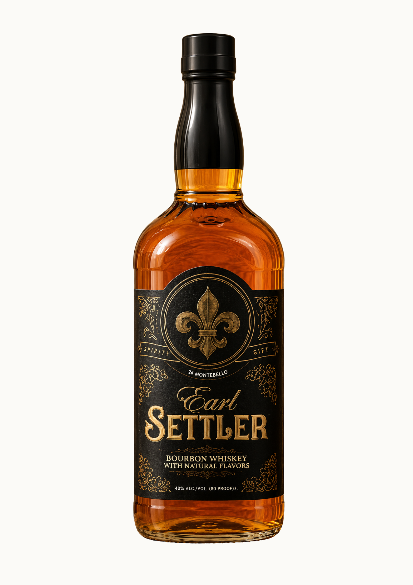 EARL SETTLER BOURBON WHISKEY 40% 750ML