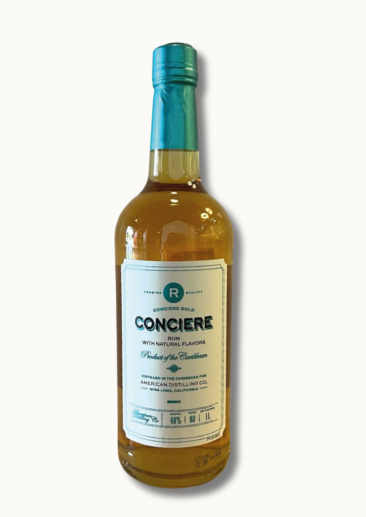 CONCIERE GOLD RUM 40% 1LT