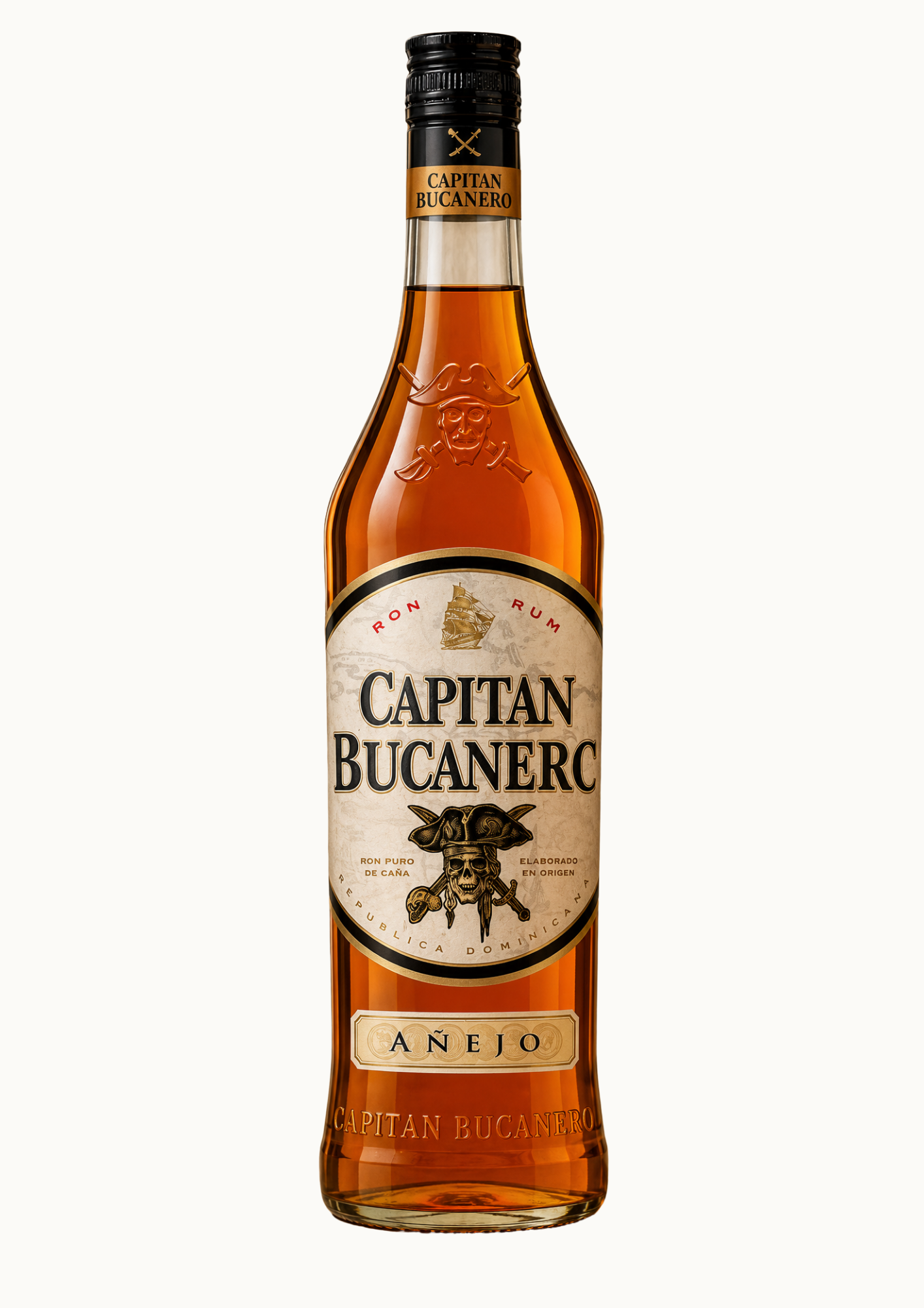 CAPITAN BUCANERO RON AÑEJO 38% 700ML