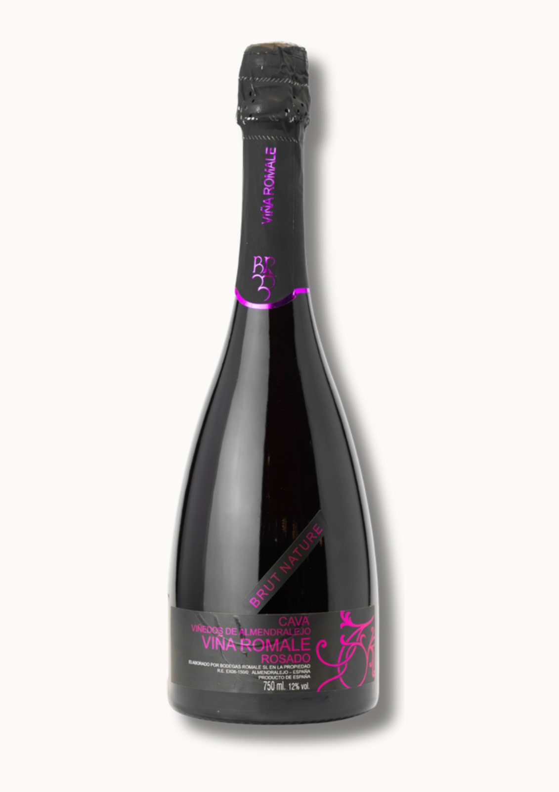 VIÑA ROMALE BRUT NATURE ROSADO 750ML 12%